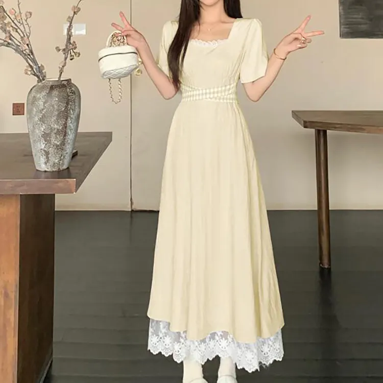 TORIGHT Short Sleeved Dress Women's-10