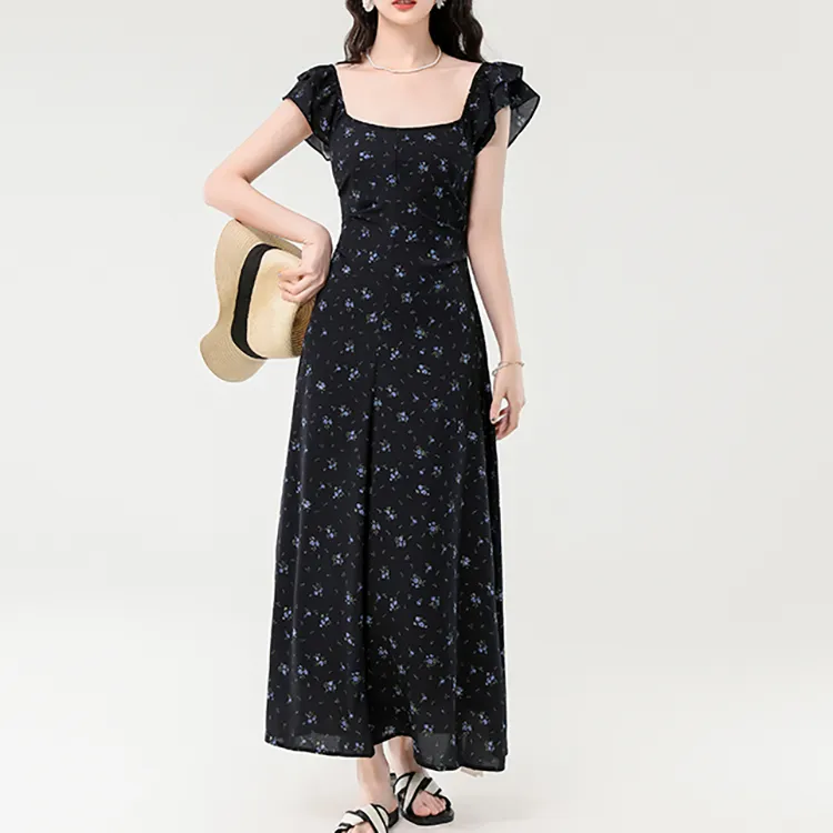 TORIGHT Short Sleeved Dress Women's-11
