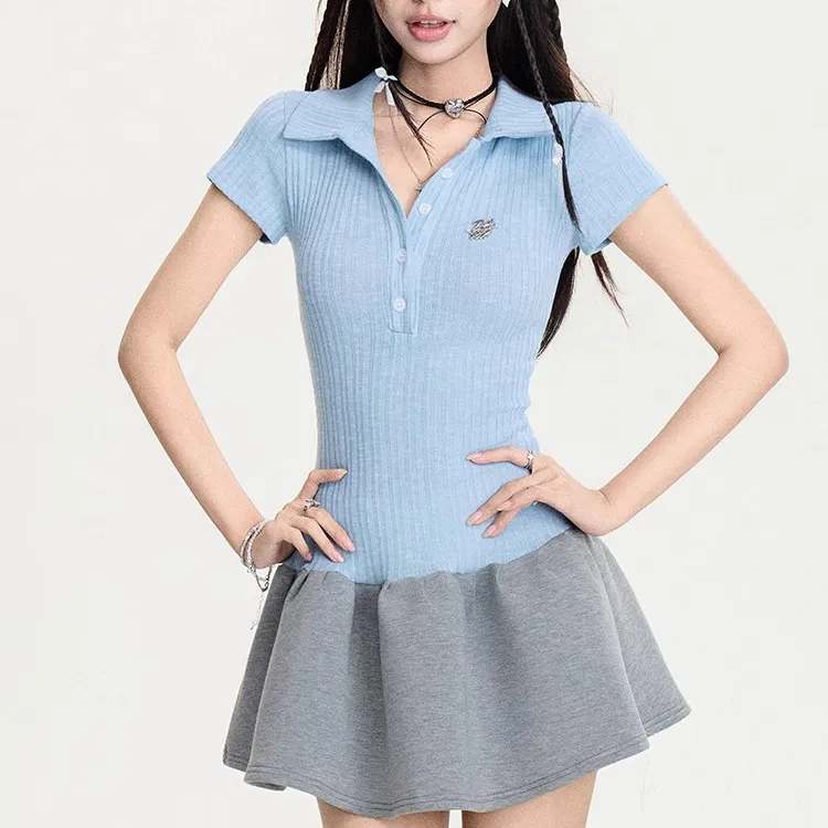 TORIGHT Short Sleeved Dress Women's-3