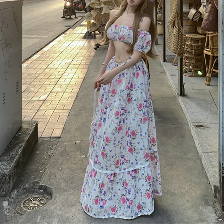 TORIGHT Two Piece Skirt Sets Women's-5