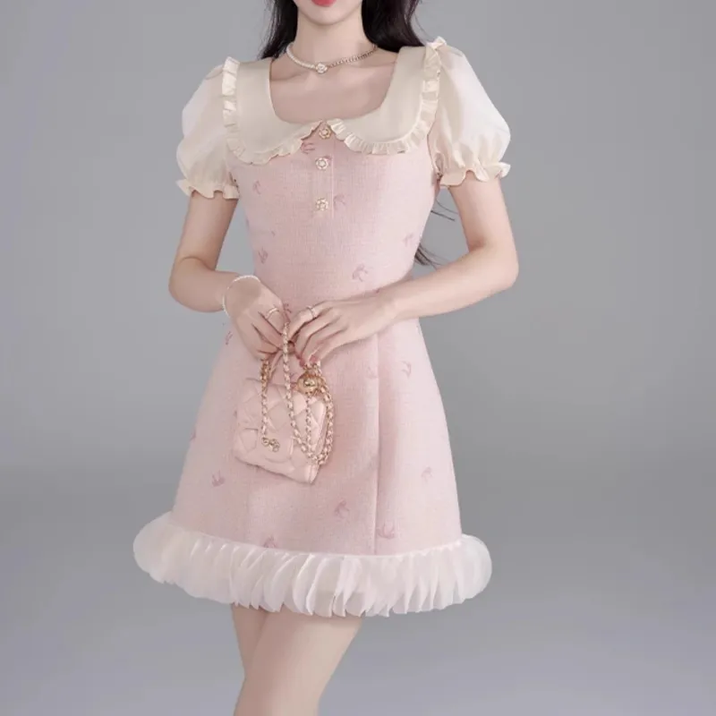 TORIGHT Sleeveless Dress Women's Pink-5