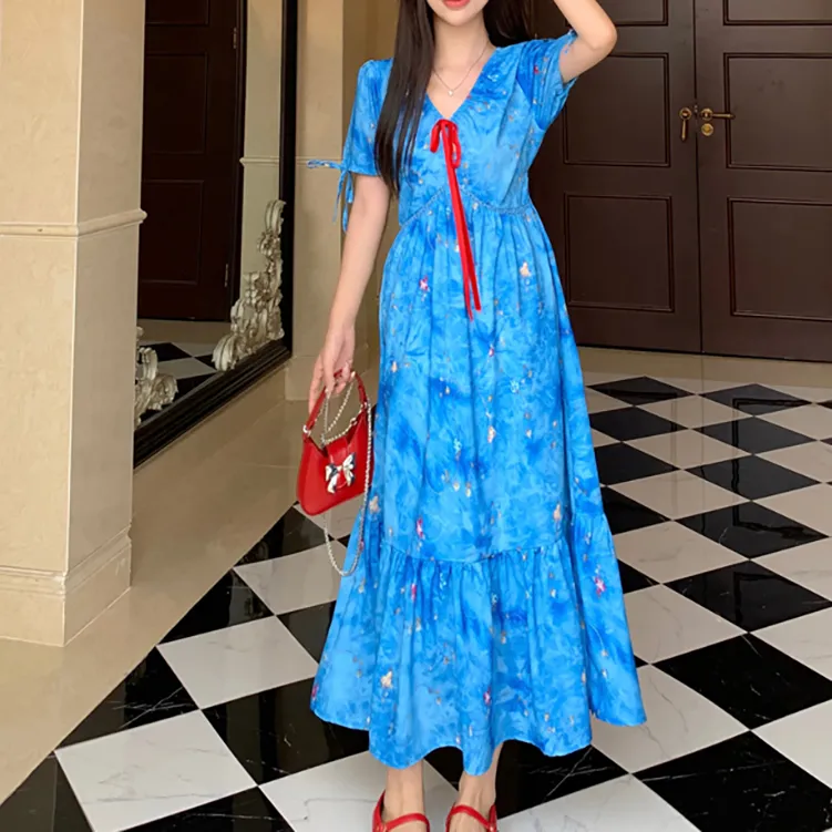 TORIGHT Short Sleeved Dress Women's-2
