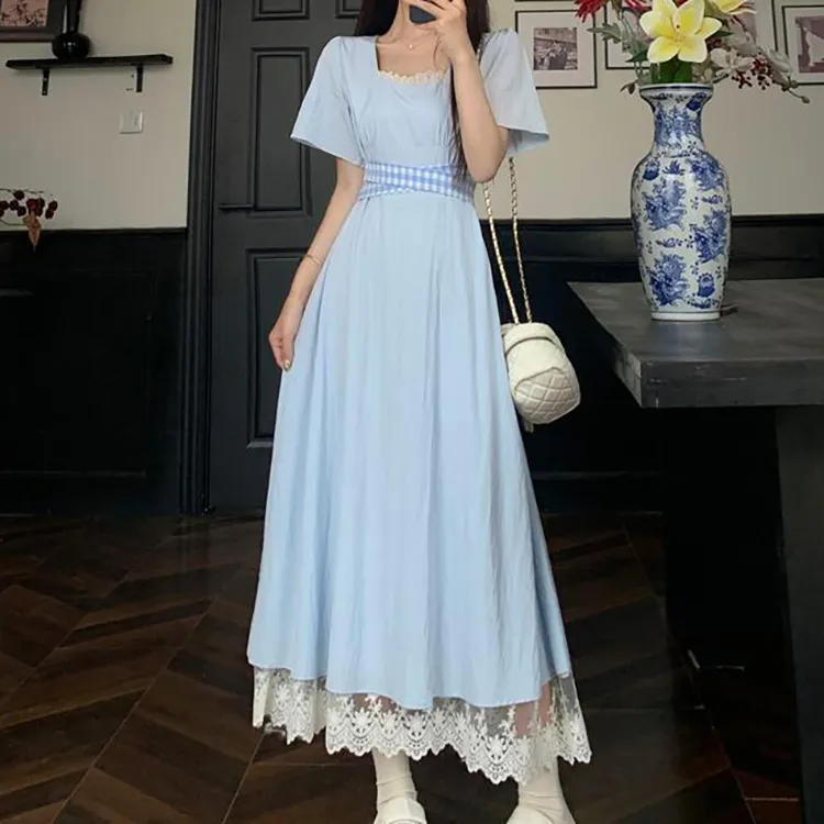 TORIGHT Short Sleeved Dress Women's-3