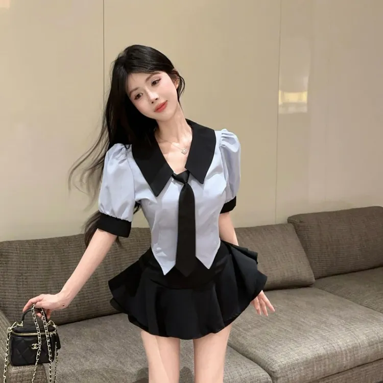 TORIGHT Two Piece Skirt Sets Women's-2