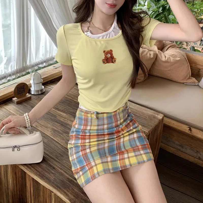 TORIGHT Two Piece Skirt Sets Women's-6