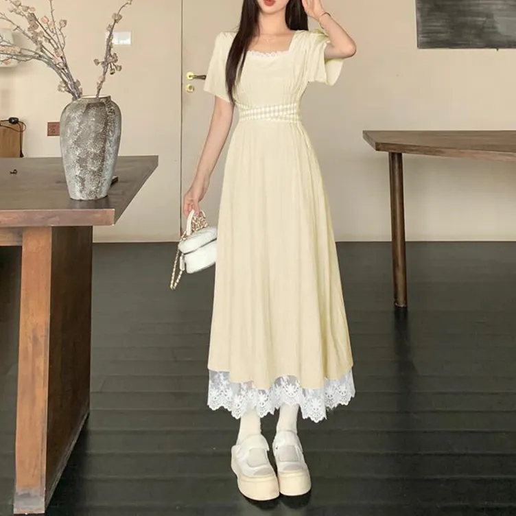 TORIGHT Short Sleeved Dress Women's-9