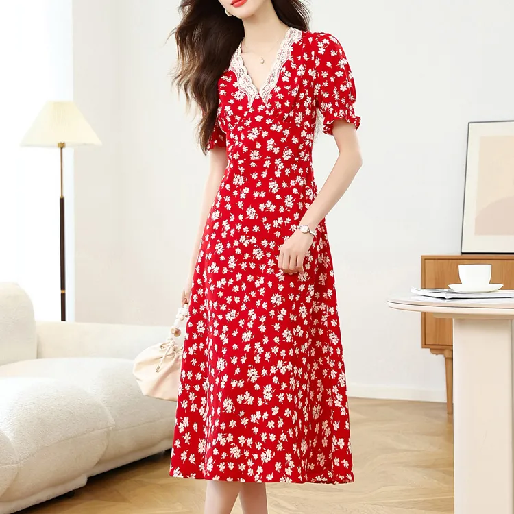 TORIGHT Short Sleeved Dress Women's-2