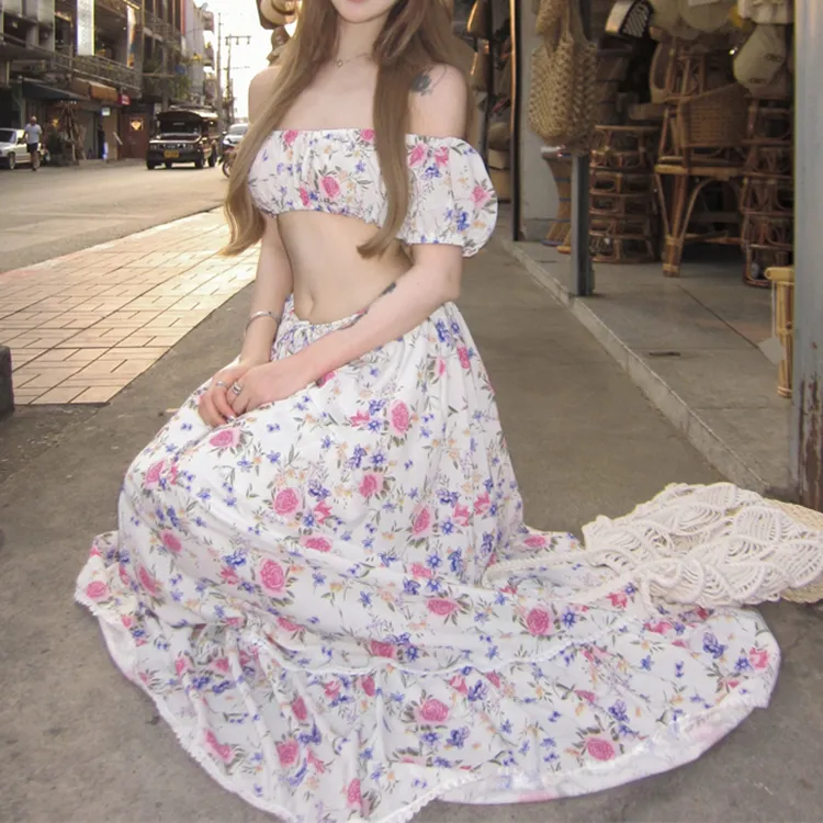 TORIGHT Two Piece Skirt Sets Women's-2