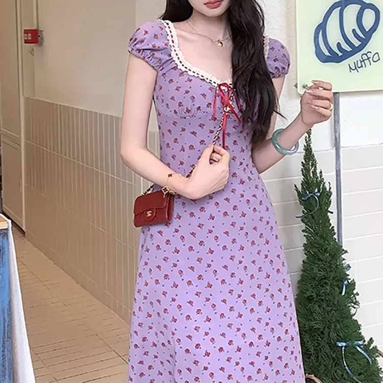 TORIGHT Short Sleeved Dress Women's-4