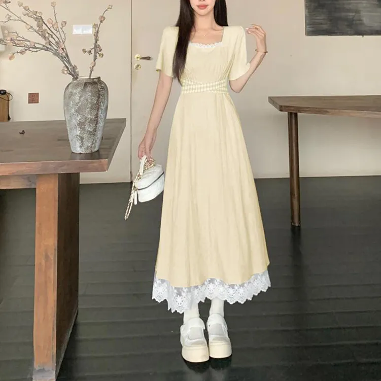 TORIGHT Short Sleeved Dress Women's-12