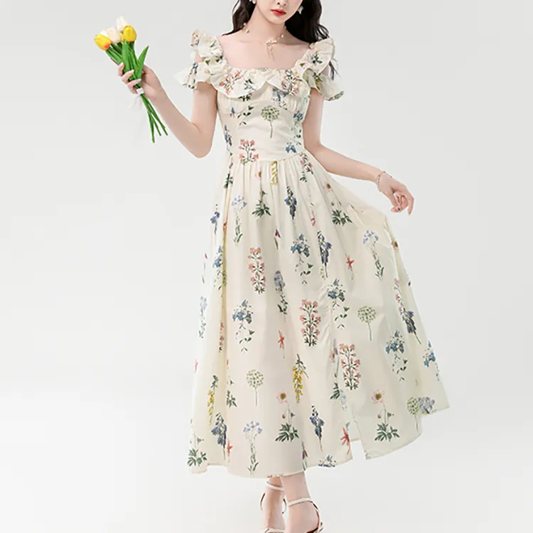 TORIGHT Short Sleeved Dress Women's-4
