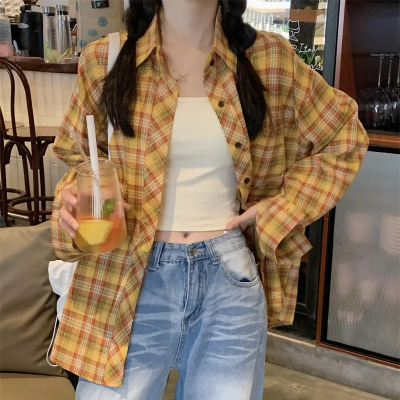TORIGHT Shirts Women's Yellow-1