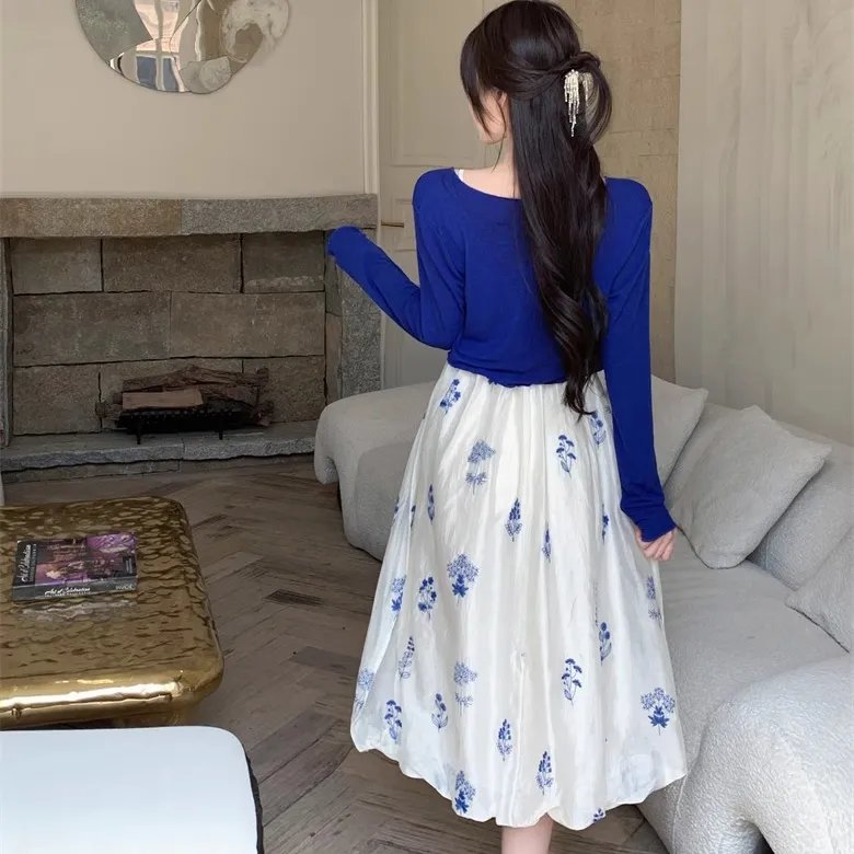TORIGHT Two Piece Skirt Sets Women's-3