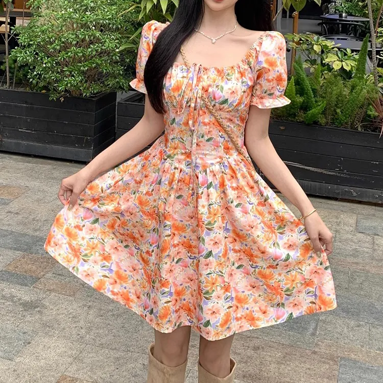 TORIGHT Short Sleeved Dress Women's-2