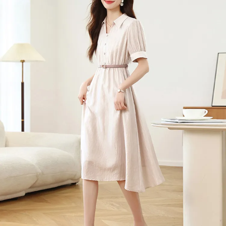 TORIGHT Short Sleeved Dress Women's-3