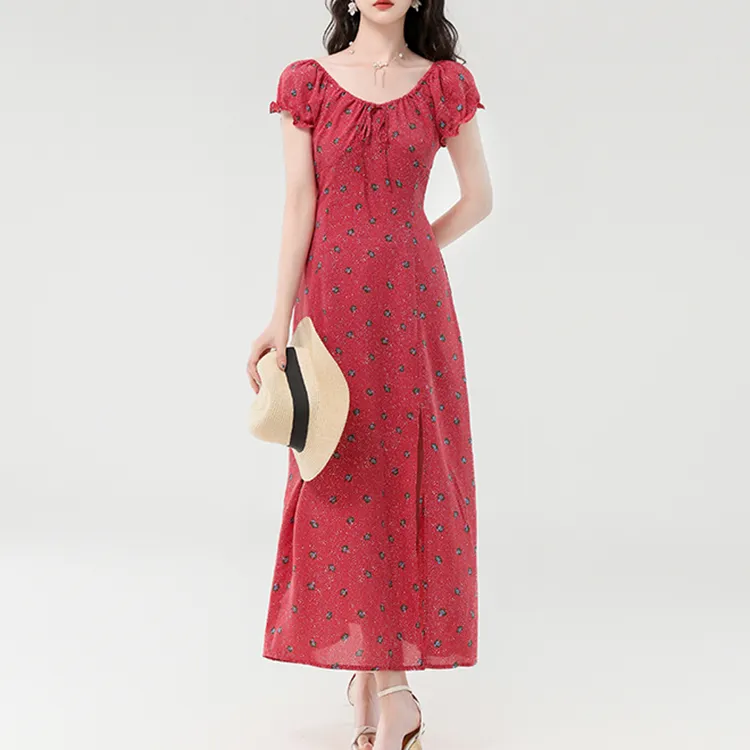 TORIGHT Short Sleeved Dress Women's-3