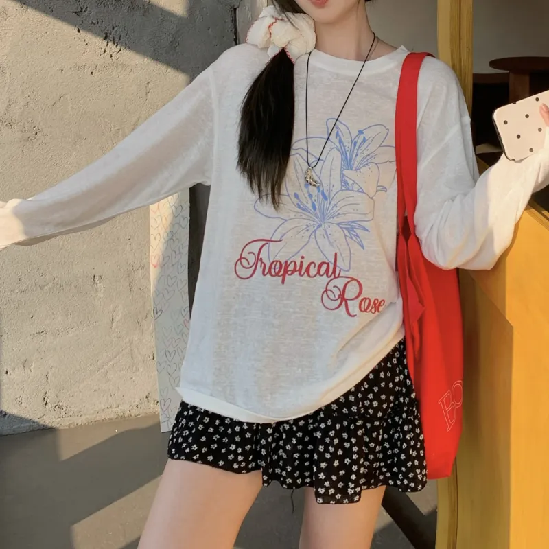 TORIGHT Set in Sleeve T Shirt Women's-2
