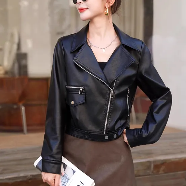 TORIGHT Leather Jackets Women's-7