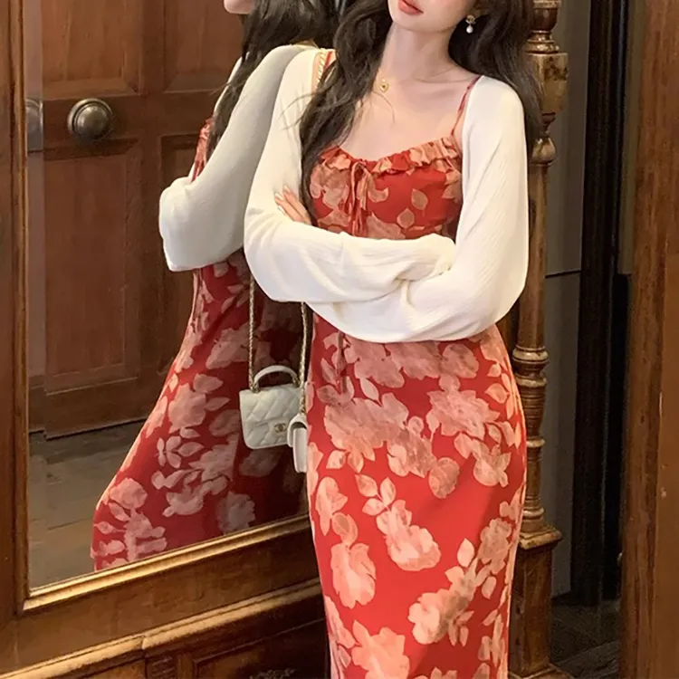 TORIGHT Two Piece Skirt Sets Women's-4