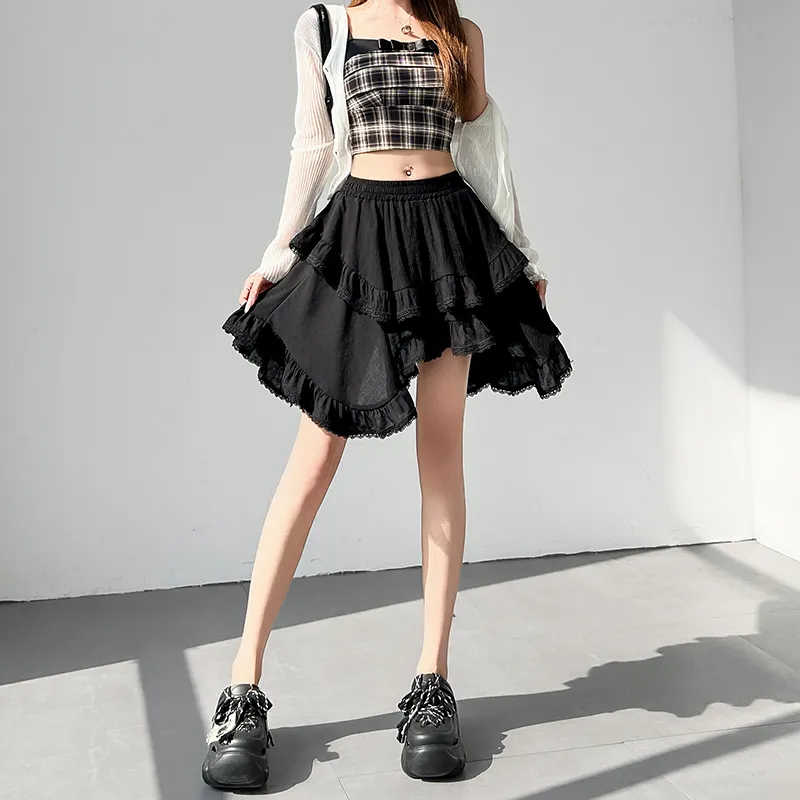 TORIGHT Casual Short Skirts Women's-9