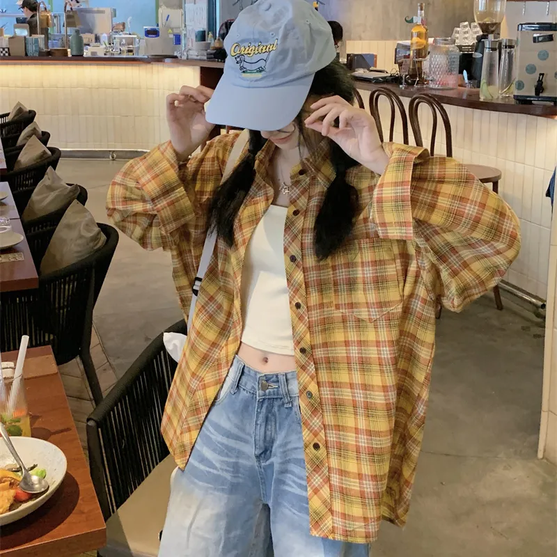 TORIGHT Shirts Women's Yellow-2