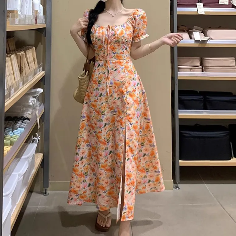 TORIGHT Short Sleeved Dress Women's-6