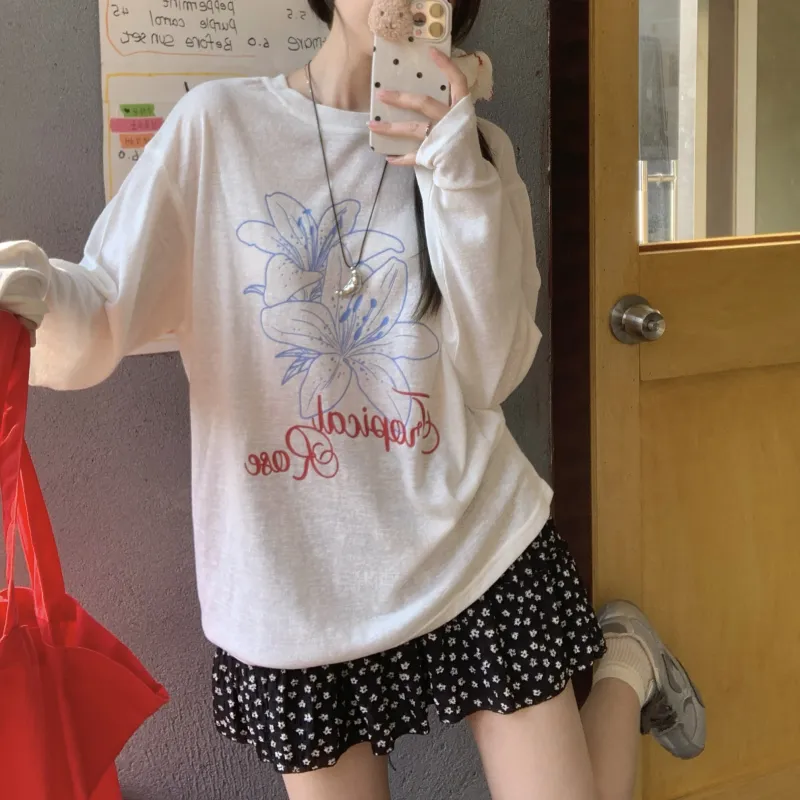 TORIGHT Set in Sleeve T Shirt Women's-5