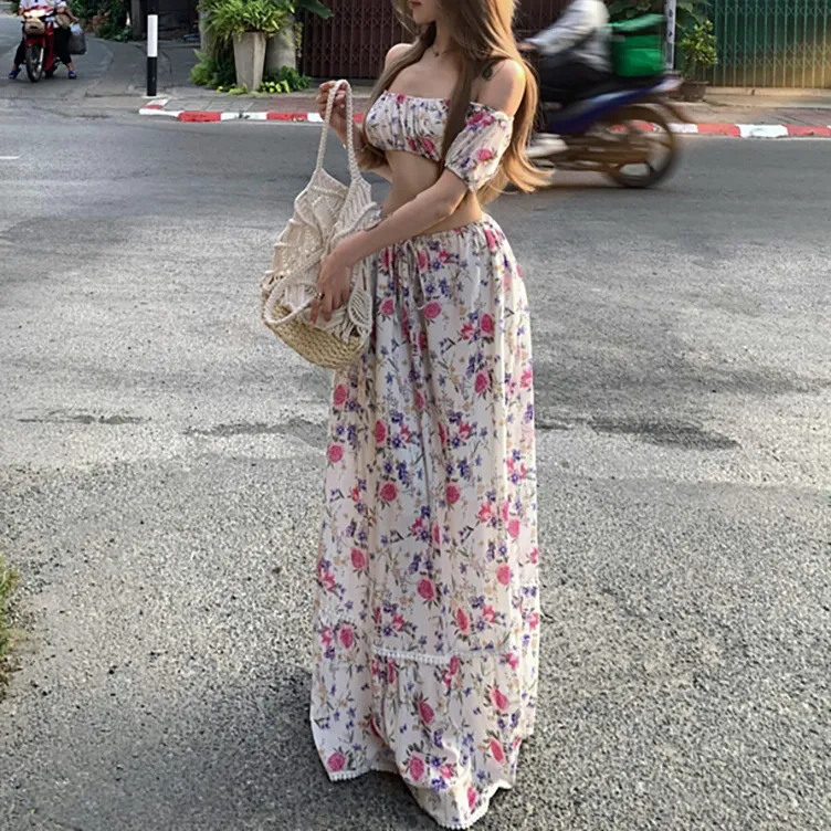 TORIGHT Two Piece Skirt Sets Women's-4