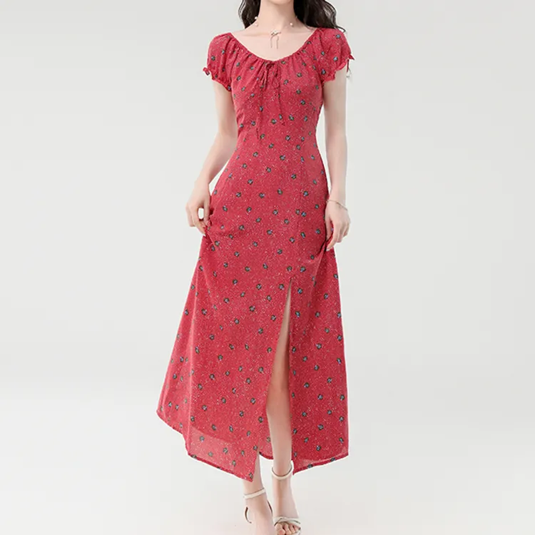 TORIGHT Short Sleeved Dress Women's-4
