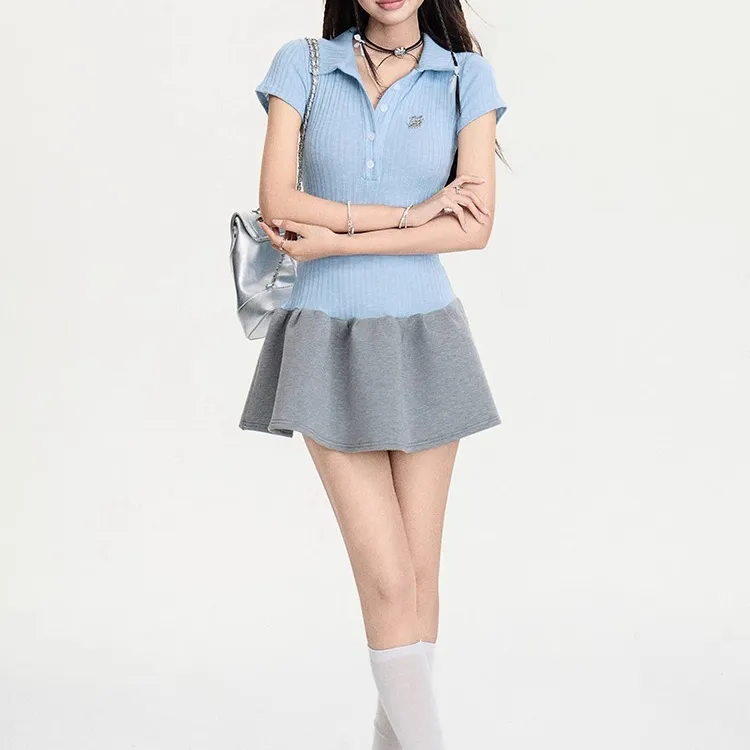 TORIGHT Short Sleeved Dress Women's-5
