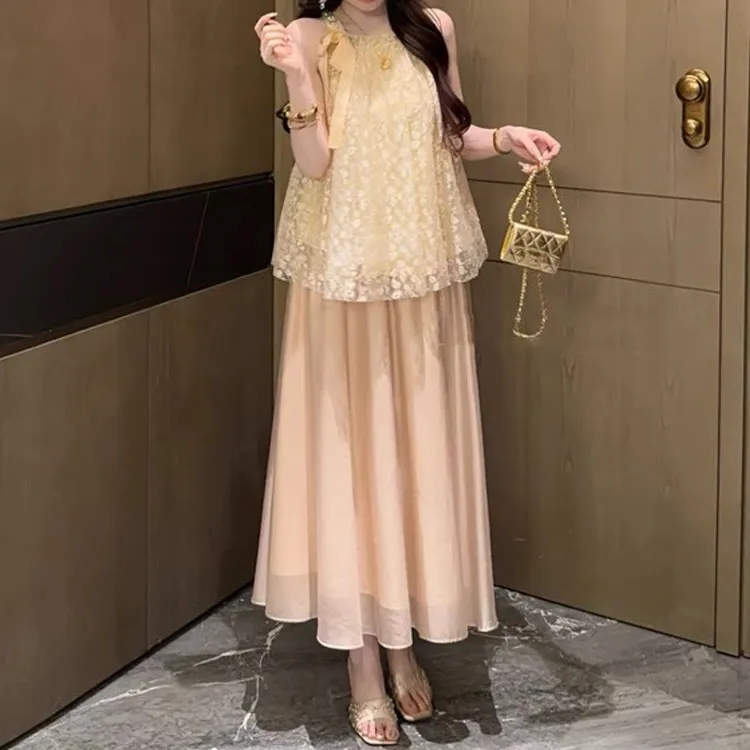 TORIGHT Two Piece Skirt Sets Women's-3