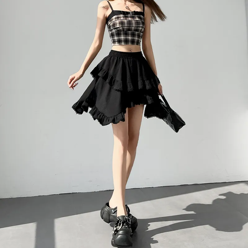 TORIGHT Casual Short Skirts Women's-11