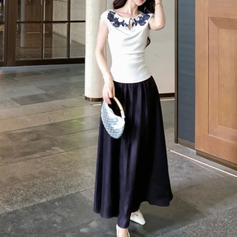 TORIGHT Two Piece Skirt Sets Women's-4