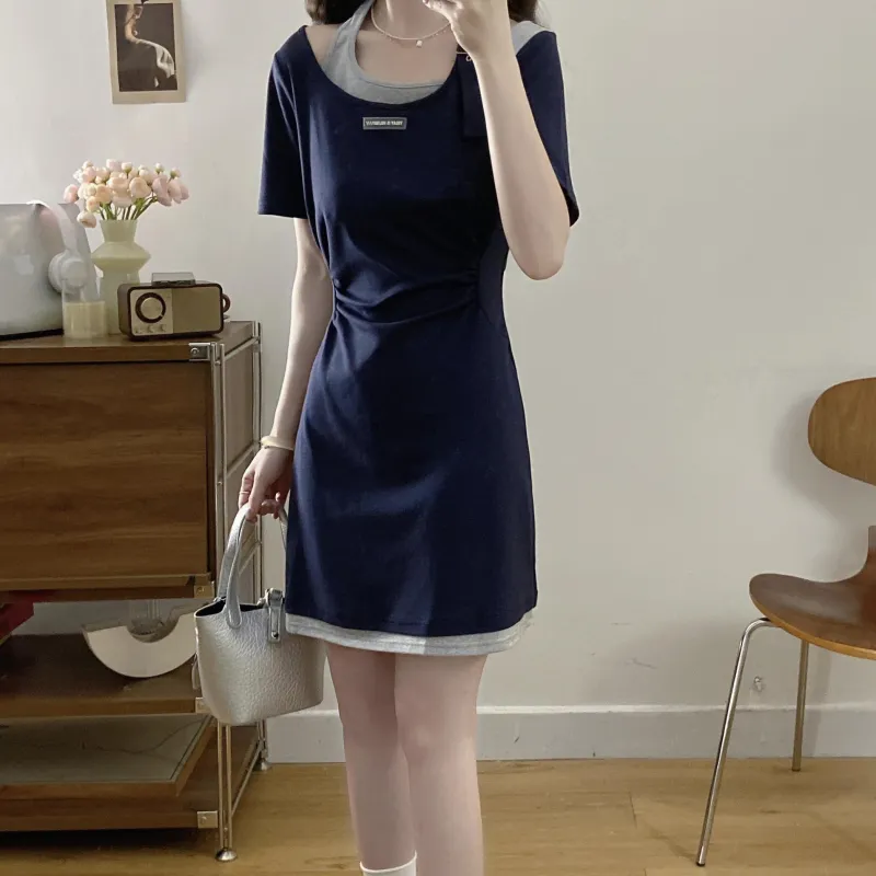 TORIGHT Short Sleeved Dress Women's-3