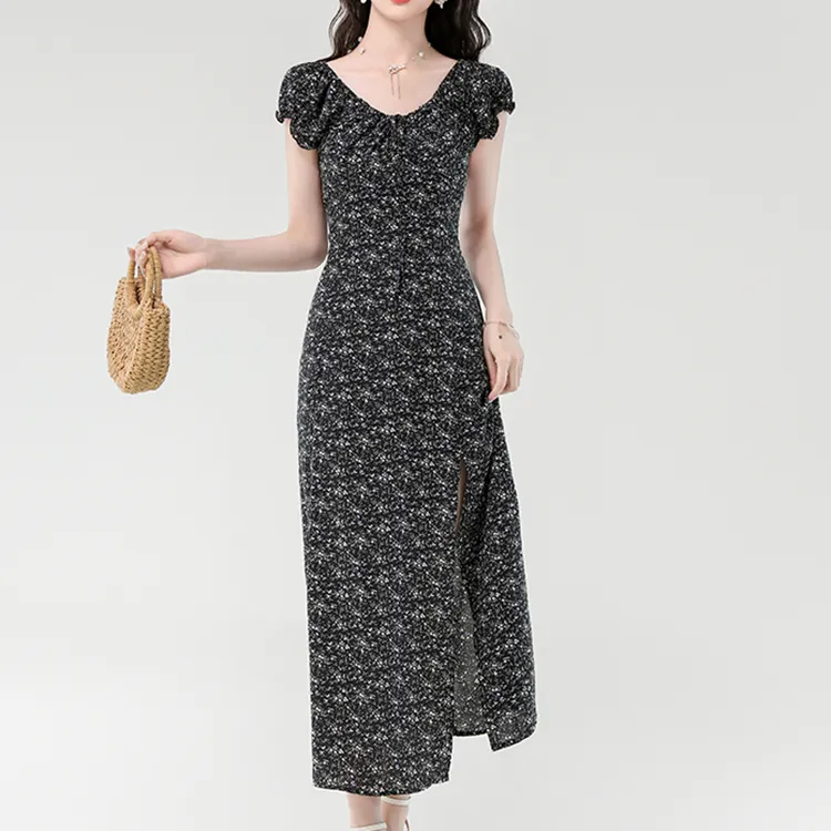 TORIGHT Short Sleeved Dress Women's-11