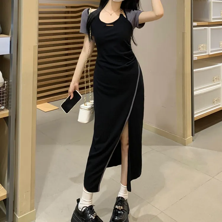 TORIGHT Short Sleeved Dress Women's-5