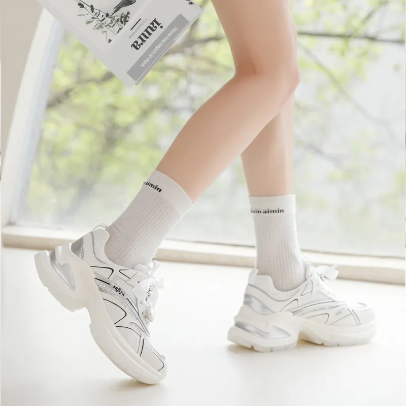 XINGQILIUQIXIA x Safiya Breathable Slip-Resistant Chunky Sneakers Women's-2
