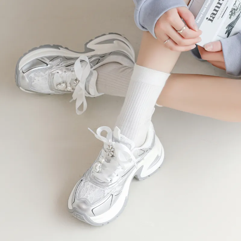 XINGQILIUQIXIA x Safiya Breathable Slip-Resistant Chunky Sneakers Women's-8