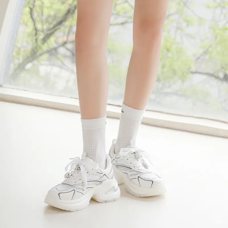 XINGQILIUQIXIA x Safiya Breathable Slip-Resistant Chunky Sneakers Women's-3