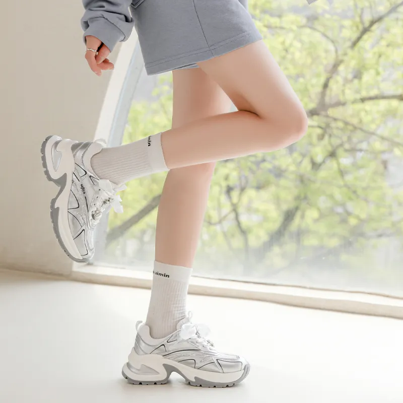 XINGQILIUQIXIA x Safiya Breathable Slip-Resistant Chunky Sneakers Women's-10