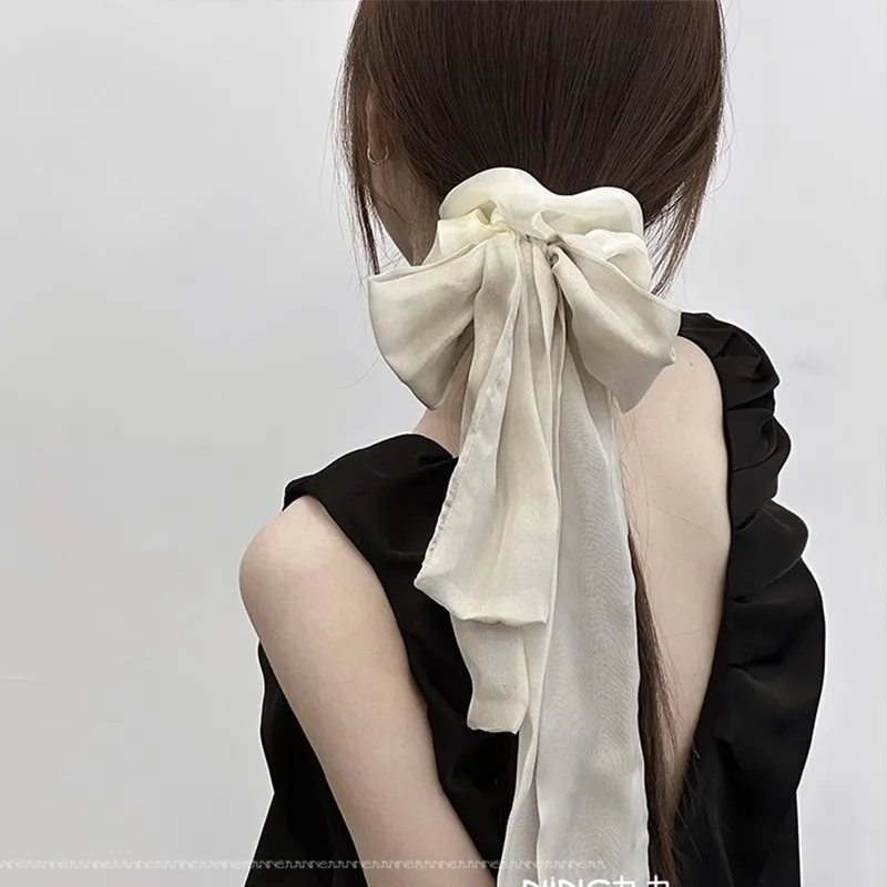 MISSJUJU Mulberry Silk Hair Tie Women's-2