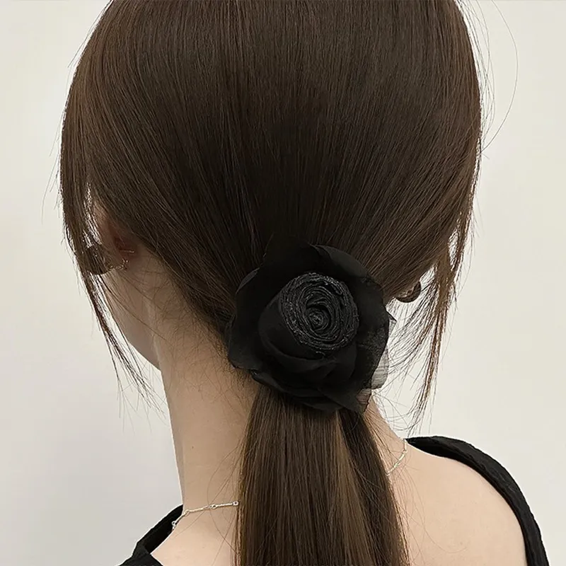MISSJUJU Fabric Hair Tie Women's-5