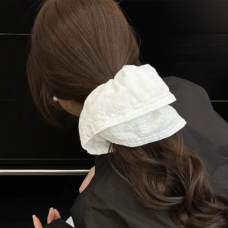 MISSJUJU Fabric Hair Tie Women's-4
