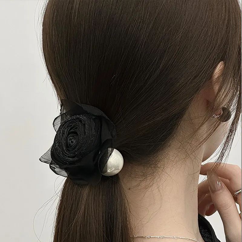 MISSJUJU Fabric Hair Tie Women's-4