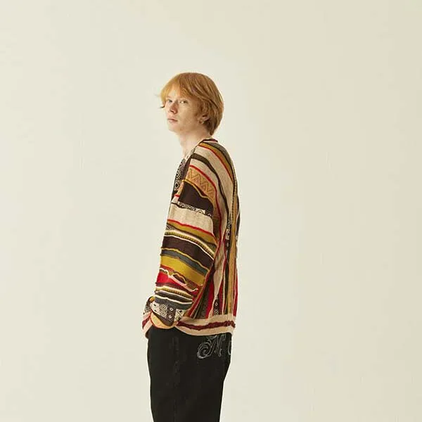 MEDRIA Knitwear Unisex Yellow Red-2