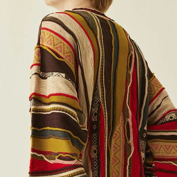 MEDRIA Knitwear Unisex Yellow Red-11