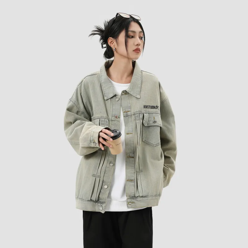 KW Denim Jackets Unisex-17