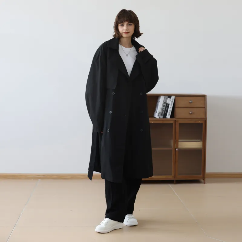 KW Trench Coats Unisex-3