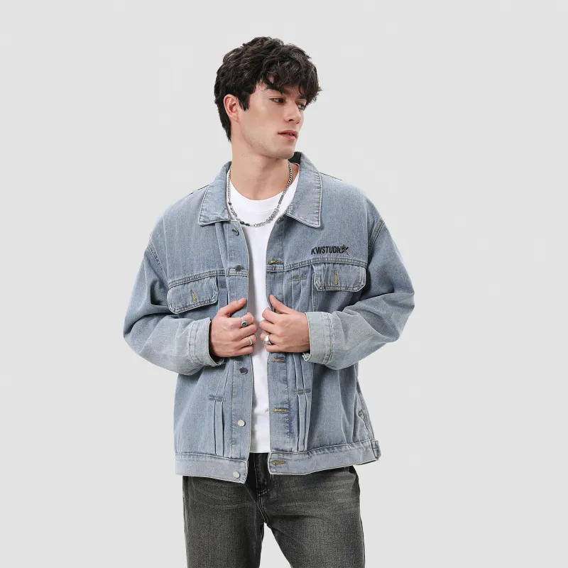 KW Denim Jackets Unisex-24