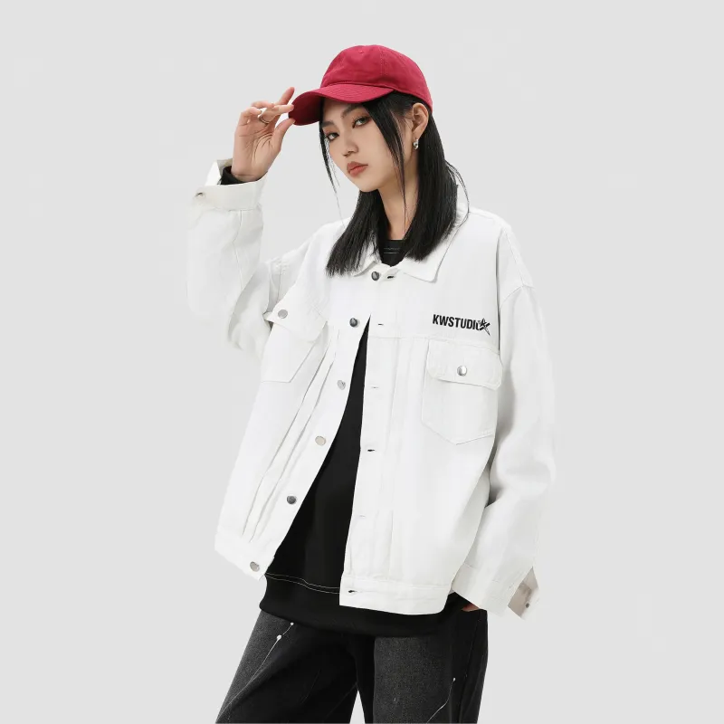 KW Denim Jackets Unisex-12